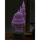 Beling 3D lampa, Medina, 16 barevná, AA16