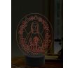 Beling 3D lampa, Panna Maria, 16 barevná, AA20