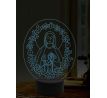 Beling 3D lampa, Panna Maria, 16 barevná, AA20