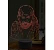 Beling 3D lampa, Sai Baba, 16 barevná, AA21