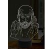 Beling 3D lampa, Sai Baba, 16 barevná, AA21