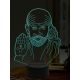 Beling 3D lampa, Sai Baba, 16 barevná, AA21