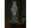 Beling 3D lampa, Svatý Bartoloměj, 16 barevná,AA26