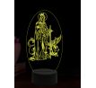 Beling 3D lampa, Svatá Markéta z Antiochie, 16 barevná, AA28