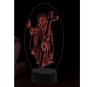 Beling 3D lampa, Maria Magdaléna, 16 barevná, AA32