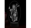 Beling 3D lampa, Maria Magdaléna, 16 barevná, AA32