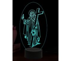 Beling 3D lampa, Maria Magdaléna, 16 barevná, AA32