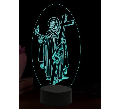 Beling 3D lampa, Maria Magdaléna, 16 barevná, AA32