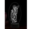 Beling 3D lampa, Svatý Matěj, 16 barevná, AA35