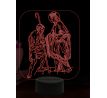 Beling 3D lampa, Svatá Matilda, 16 barevná, AA36