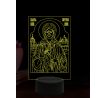 Beling 3D lampa, Svatá Matrona, 16 barevná, AA37