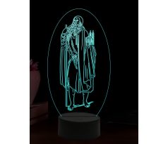 Beling 3D lampa, Svatý Sebald, 16 barevná, AA62