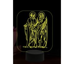 Beling 3D lampa, Svatí Šimon a Juda, 16 barevná, AA65