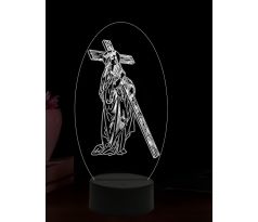 Beling 3D lampa, Svatá Helena, 16 barevná, AA75