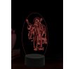 Beling 3D lampa, Svatý Leonard, 16 barevná, AA87