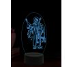 Beling 3D lampa, Svatý Leonard, 16 barevná, AA87