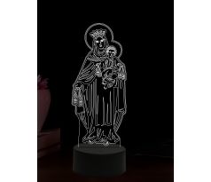Beling 3D lampa, Panna z Carmen, 16 barevná, AA91