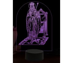 Beling 3D lampa, Jan Křtitel 2, 16 barevná,AA94