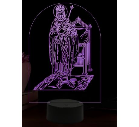 Beling 3D lampa, Jan Křtitel 2, 16 barevná,AA94