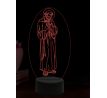Beling 3D lampa, Svatý František z Assisi, 16 barevná, AA96