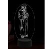 Beling 3D lampa, Svatý František z Assisi, 16 barevná, AA96