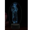 Beling 3D lampa, Svatý František z Assisi, 16 barevná, AA96