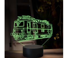 Beling 3D lampa, Elektrická lokomotiva E422.0, 16 barevná SXR23