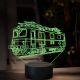 Beling 3D lampa, Elektrická lokomotiva E422.0, 16 barevná SXR23