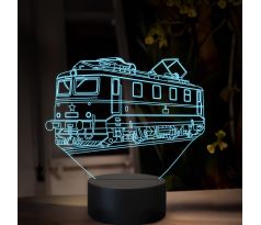 Beling 3D lampa, Elektrická lokomotiva E499.1, 16 barevná SXR25