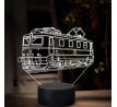 Beling 3D lampa, Elektrická lokomotiva E499.1, 16 barevná SXR25