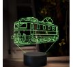 Beling 3D lampa, Elektrická lokomotiva E499.1, 16 barevná SXR25