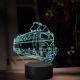 Beling 3D lampa, Elektrická lokomotiva E499.0, 16 barevná SXR26
