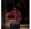 Beling 3D lampa, Elektrická lokomotiva E499.0, 16 barevná SXR26