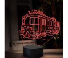 Beling 3D lampa, Elektrická lokomotiva EM400, 16 barevná SXR27