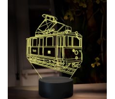 Beling 3D lampa, Elektrická lokomotiva EMU26, 16 barevná SXR28