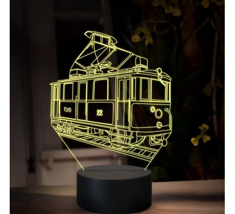 Beling 3D lampa, Elektrická lokomotiva EMU26, 16 barevná SXR28