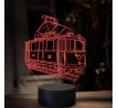 Beling 3D lampa, Elektrická lokomotiva EMU26, 16 barevná SXR28