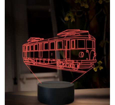 Beling 3D lampa, Elektrická lokomotiva EMU49, 16 barevná SXR29