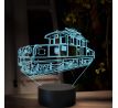 Beling 3D lampa, Elektrický rušeň GANZ eg, 16 barevná SXR30