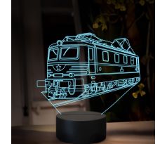 Beling 3D lampa, Elektrická lokomotiva E499.1, 16 barevná SXR31