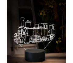 Beling 3D lampa, Parný rušeň řady 314.3, 16 barevná SXQ33