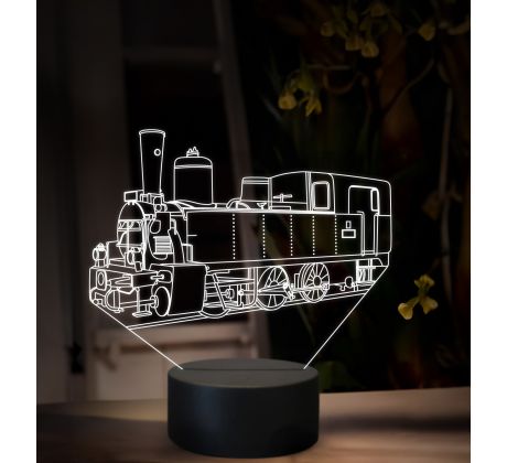 Beling 3D lampa, Parný rušeň řady 314.3, 16 barevná SXQ33