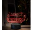 Beling 3D lampa, Parní lokomotiva 22.0, 16 barevná SXQ34