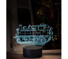 Beling 3D lampa, Parní lokomotiva 22.0, 16 barevná SXQ34