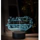 Beling 3D lampa, Parní lokomotiva 22.0, 16 barevná SXQ34