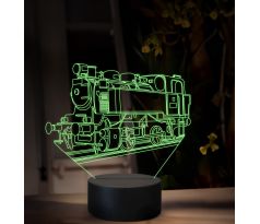 Beling 3D lampa, Parní lokomotiva 213.9, 16 barevná SXQ36
