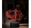 Beling 3D lampa, Parní lokomotiva 310.5 ''Kafemlejnek'', 16 barevná SXQ37