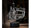 Beling 3D lampa, parní-rušeň-310.4 ''Kafemlejnek'', 16 barevná SXQ38