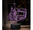 Beling 3D lampa, parní-rušeň-310.4 ''Kafemlejnek'', 16 barevná SXQ38