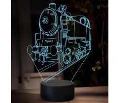Beling 3D lampa, Parní-rušeň-312.0, 16 barevná SXQ40